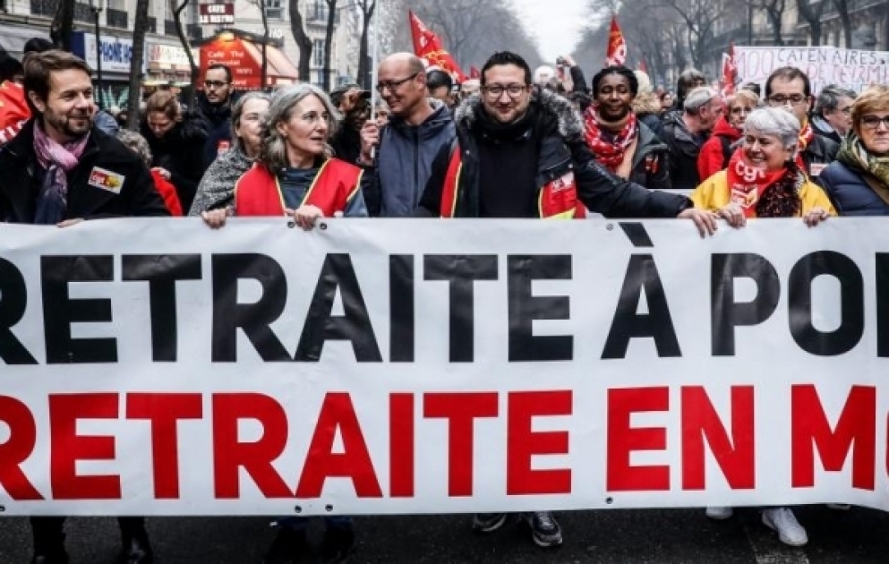 Число задержанных на акции протеста в Париже увеличилось