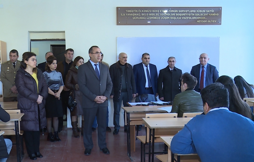 Valideynlər qış imtahan sessiyasını izləyiblər
