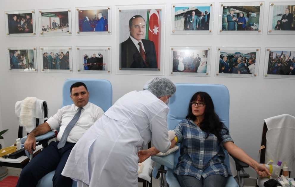 Dövlət Komitəsində qanvermə aksiyası keçirilib