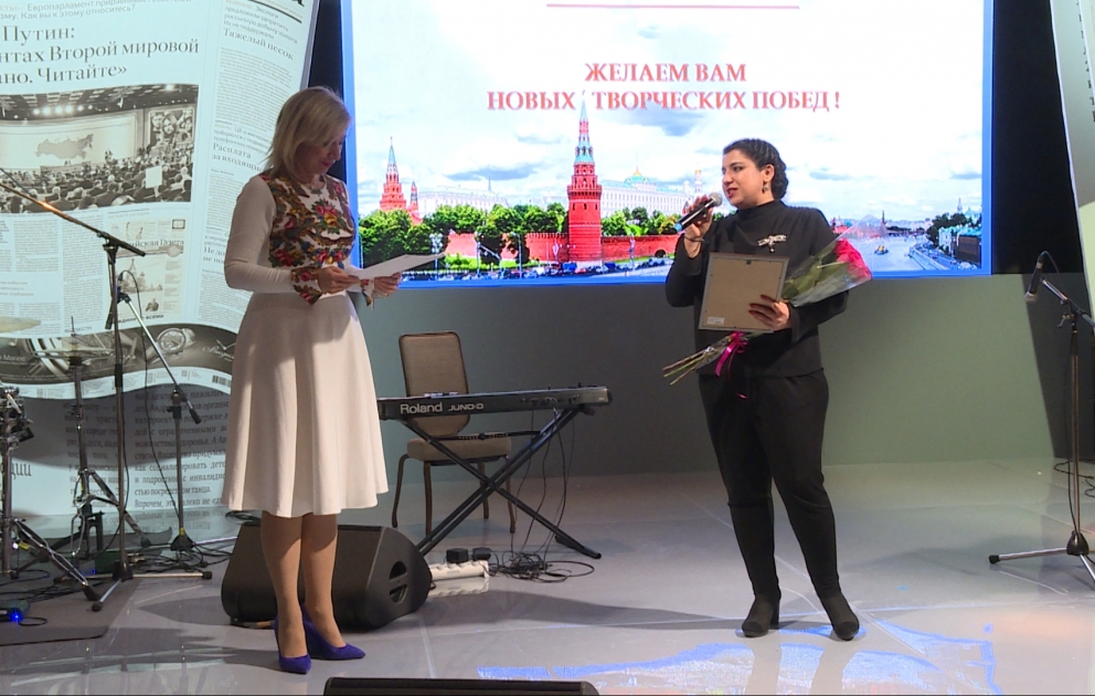 Soydaşımız Səadət Qədirova RF XİN-in mükafatına layiq görülüb