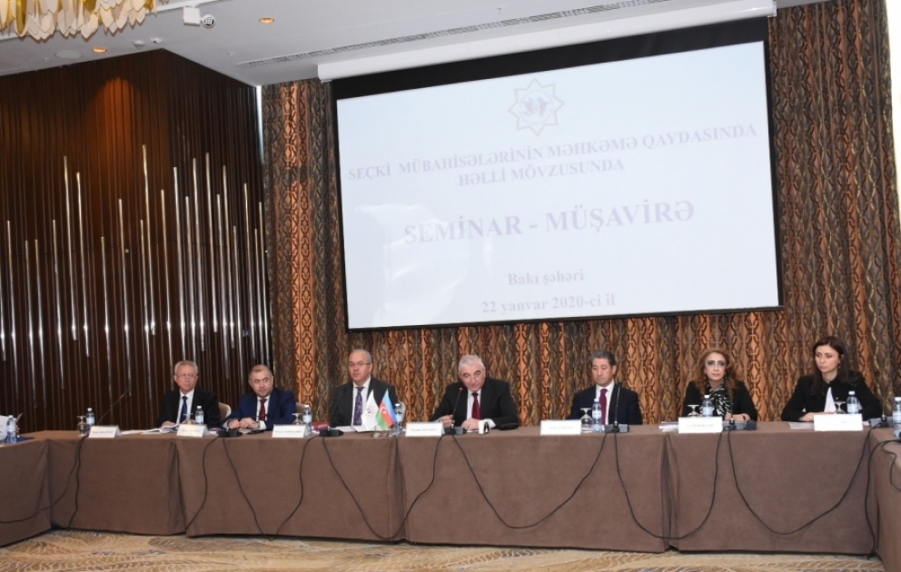 Seçki mübahisələrinin məhkəmə qaydasında həlli mövzusunda layihəyə start verilib