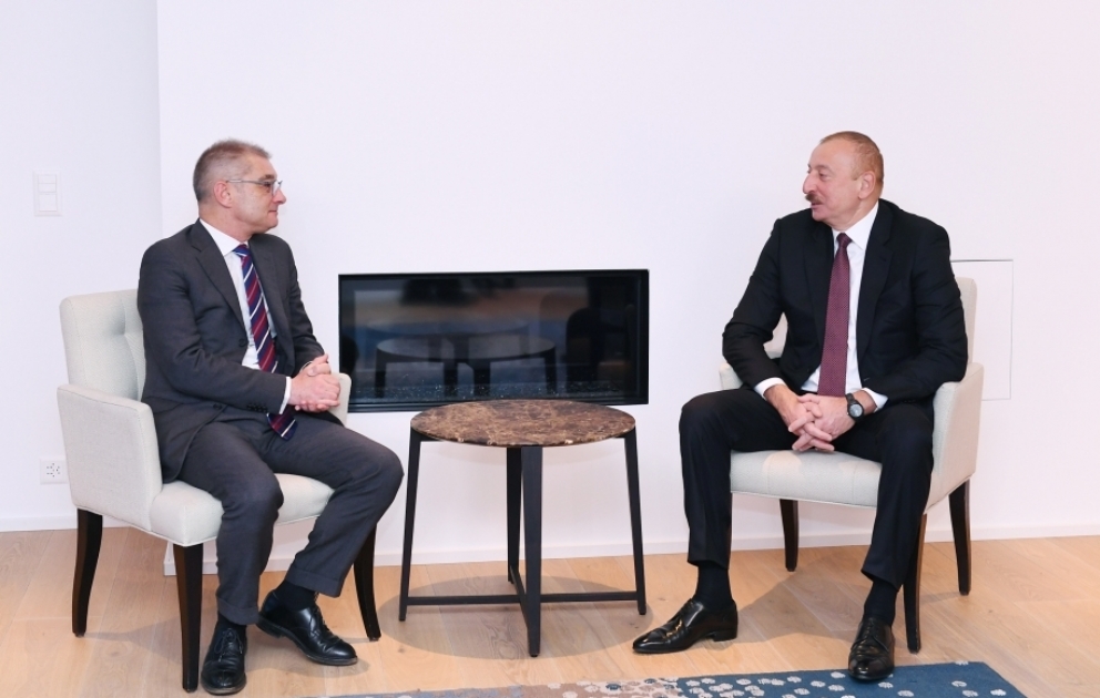 President Ilham Aliyev met with President of Procter & Gamble Europe Loic Tassel