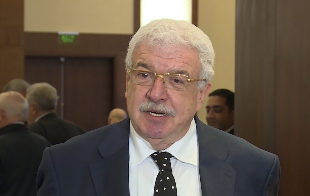 Mikhail Gusman of TASS thanks Azerbaijani President Ilham Aliyev and First Vice President Mehriban Aliyeva