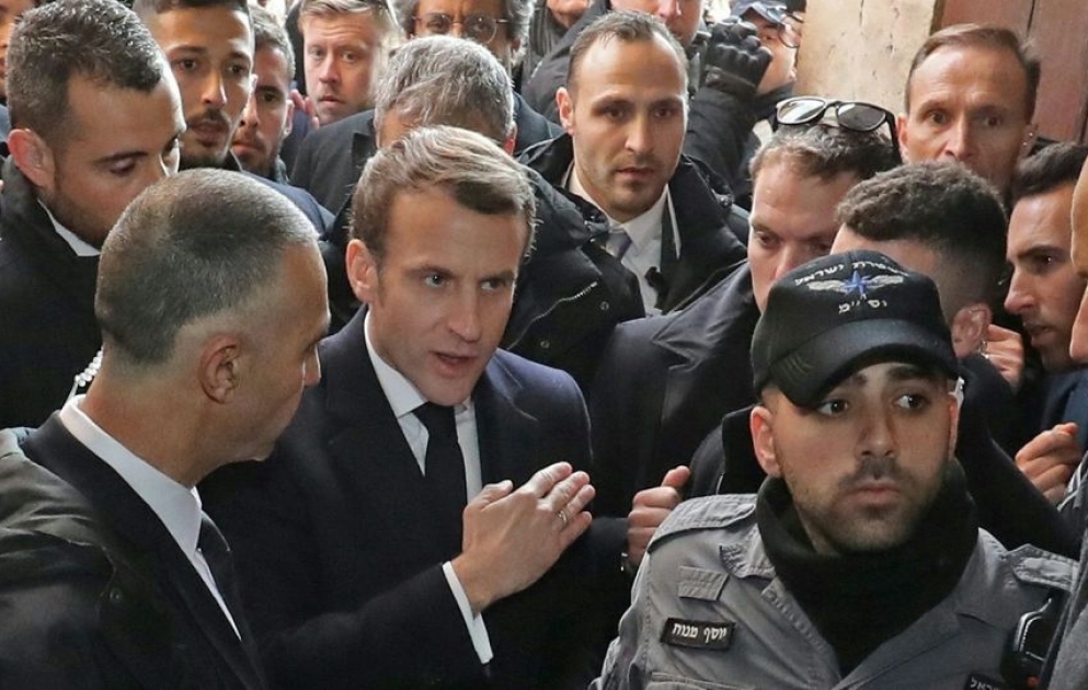 Altercation verbale entre Macron et des policiers israéliens dans la Vieille Ville de Jérusalem