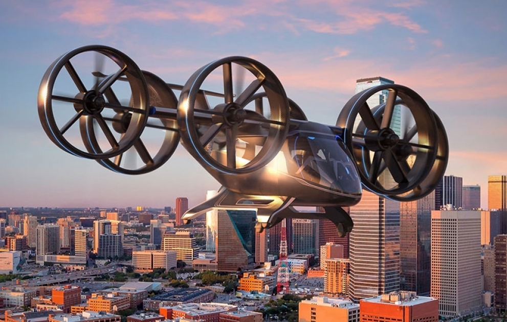 Uber dévoile son prototype de taxi volant avec Bell Helicopter