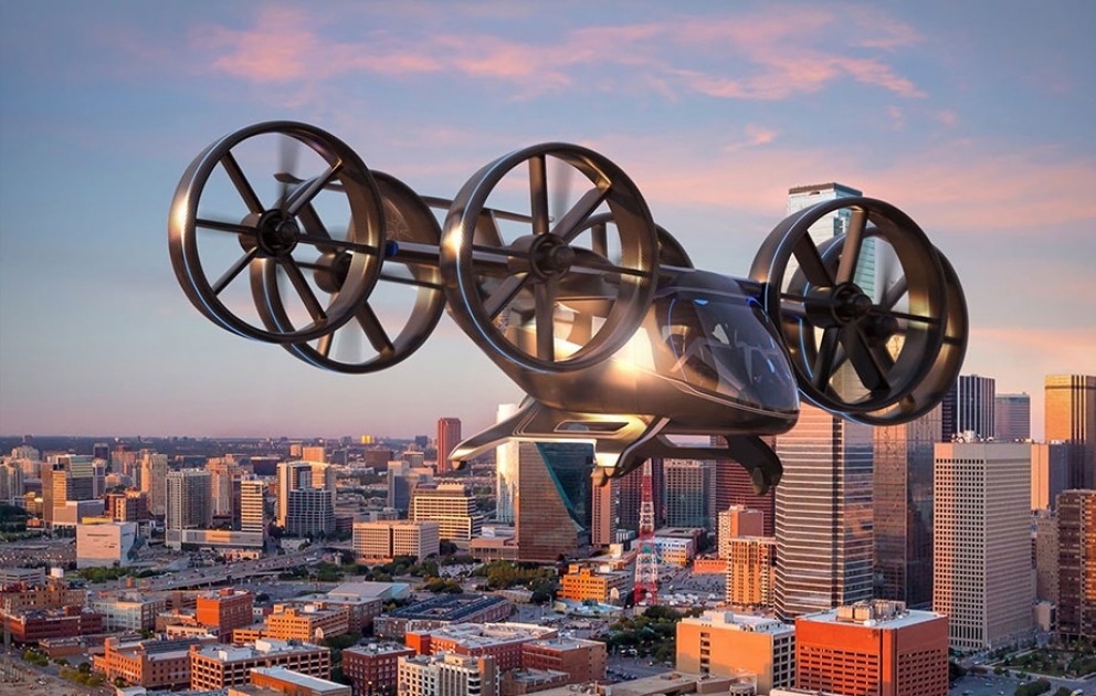 Bell Helicopter Show Off Air Taxi