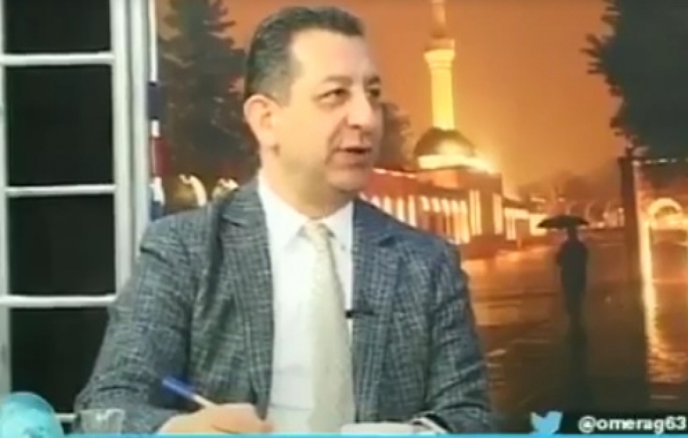 Zəlzələ anı canlı yayımda