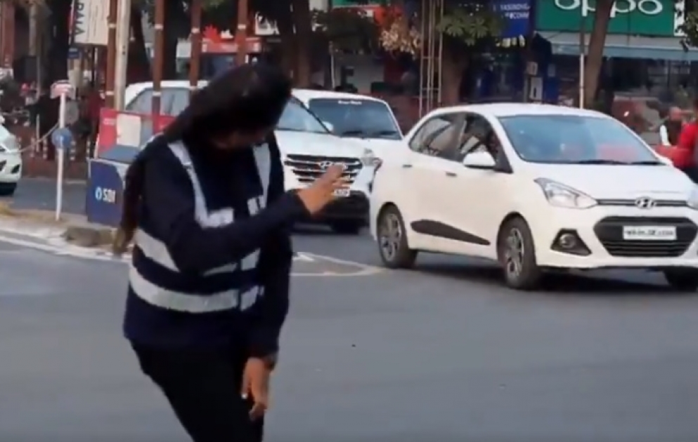 Directing traffic with style in India