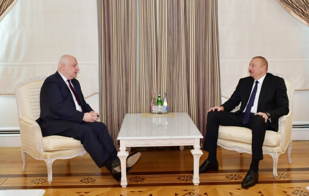 Le président İlham Aliyev reçoit le président de l’Assemblée parlementaire de l’OSCE
