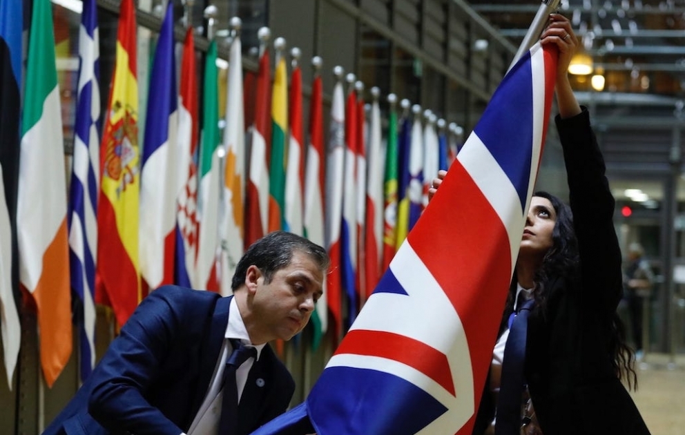 Union Jack removed from European Council