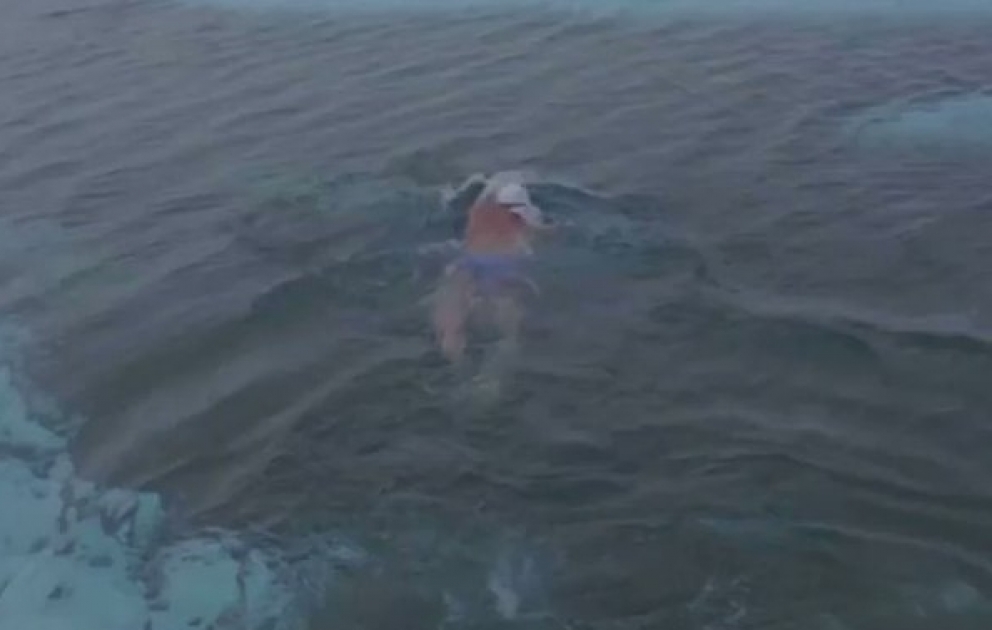 A British endurance swimmer