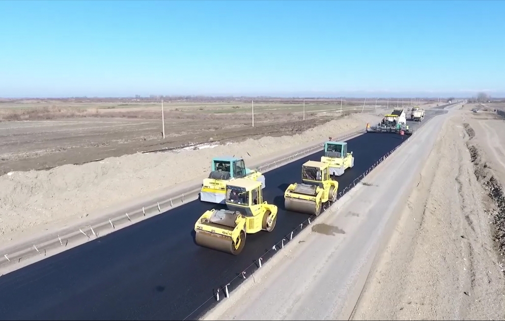 Construction of Ujar-Zardab-Aghjabadi highway to be completed by end of 2020