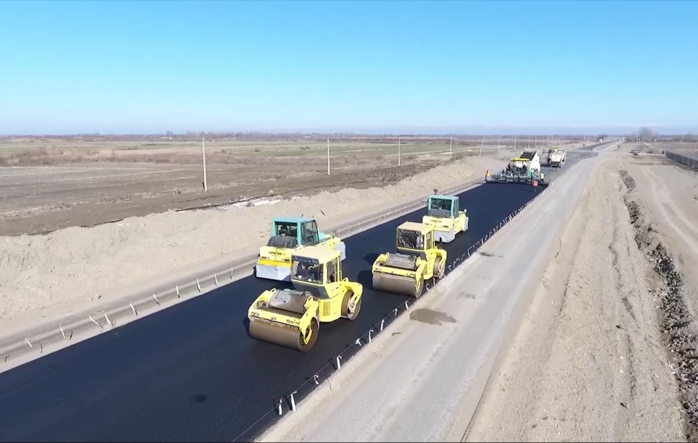 La construction de la route Oudjar-Zerdab-Aghdjabédi se terminera avant la fin de l’année