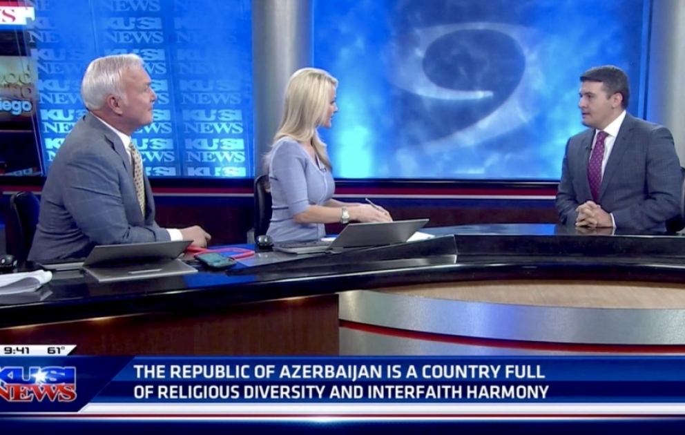 Kaliforniyanın ən böyük telekanallarından olan “KUSI News” Azərbaycana dair veriliş yayımlayıb