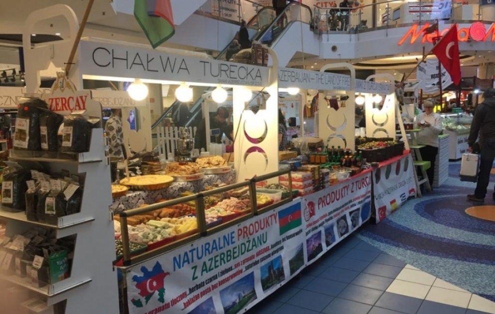 Aserbaidschanische Produkte in Polen vorgestellt