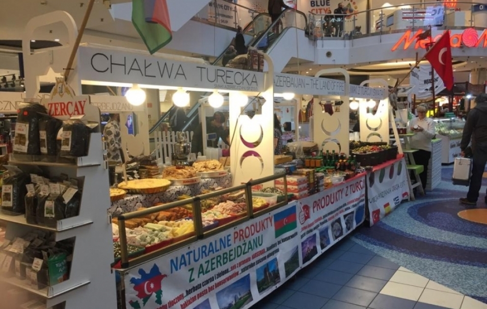Azerbaijani products demonstrated at regional market in Poland
