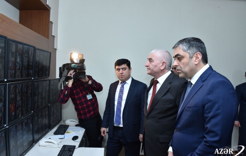 MSK-da veb-kameralara texniki nəzarət mərkəzinə baxış keçirilib