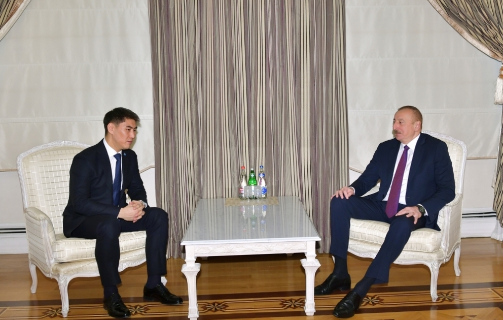 President Ilham Aliyev received Foreign Minister of Kyrgyzstan