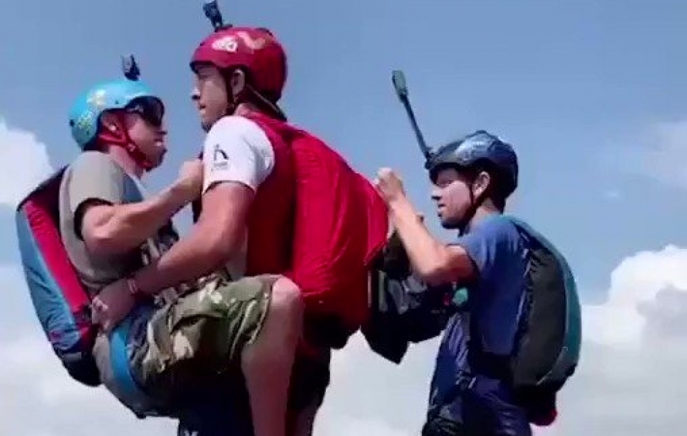Paraşütlə atladı, ölümdən döndü