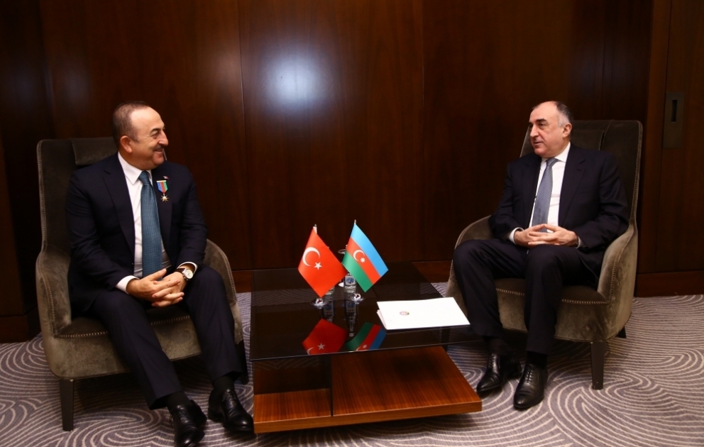 Azerbaijani, Turkish FMs meet in Baku