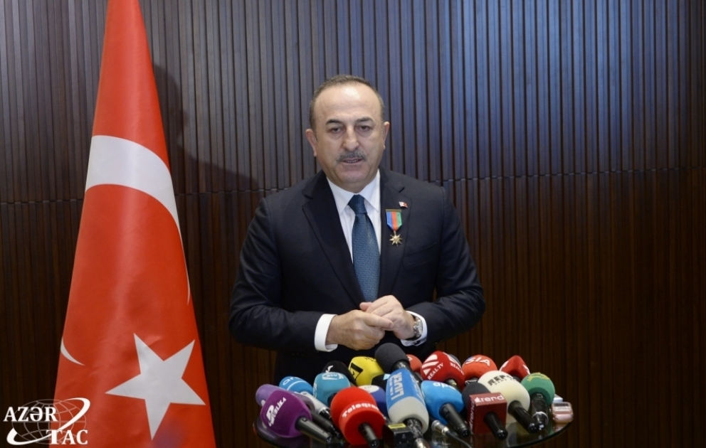 Turkish FM pledges to continue defending Azerbaijan’s just cause on global scale