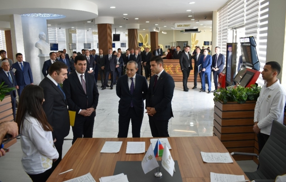 Azərbaycanda ilk Kiçik və Orta Biznes Evi Xaçmazda istifadəyə verilib
