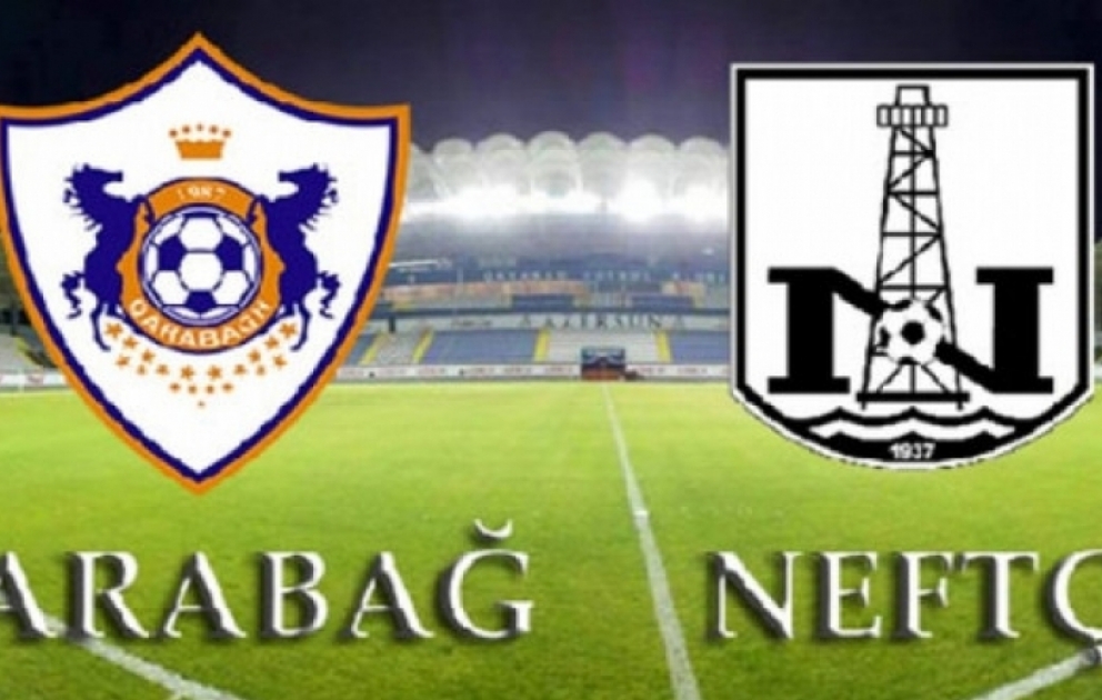 “Qarabağ” - “Neftçi” matçı qolsuz heç-heçə ilə başa çatıb