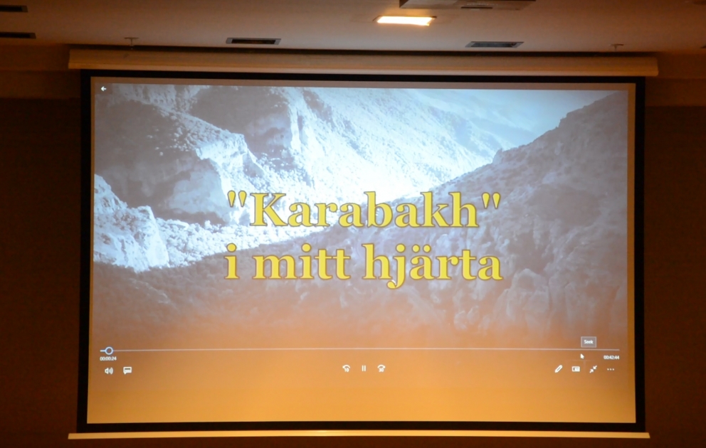 İsveçdə "Can Qarabağ" sənədli filminin təqdimatı keçirilib