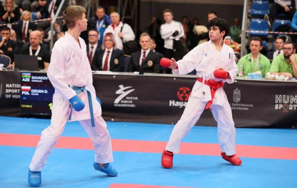 Azərbaycanın yeniyetmə karateçisi Avropa çempionatının qızıl medalını qazanıb