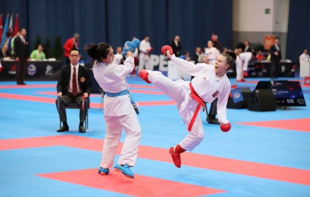 Azerbaijani karate fighters take 8 medals at European Championships