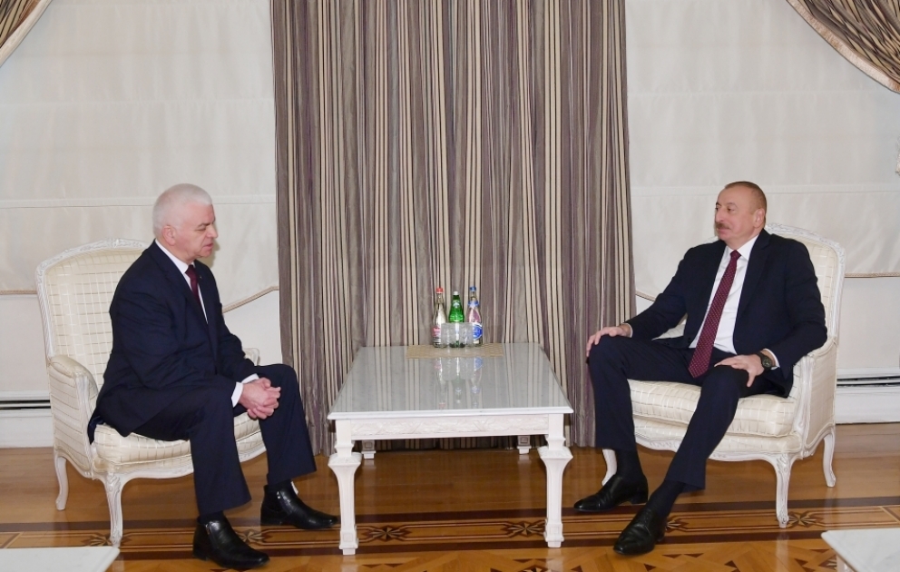 President Ilham Aliyev received head of CIS observation mission
