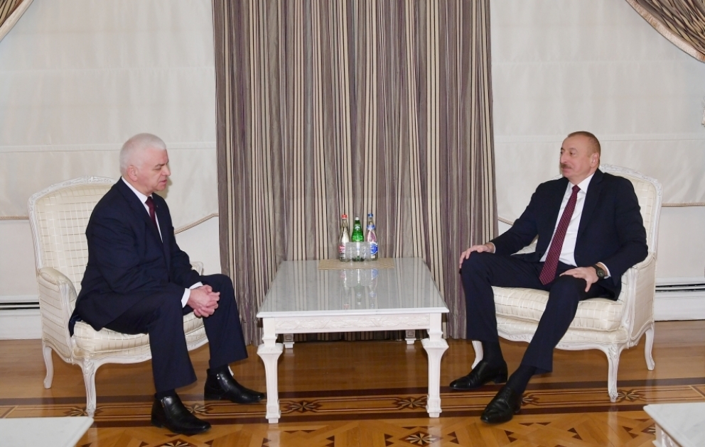 Le président ilham Aliyev reçoit le chef de la mission d’observation de la CEI