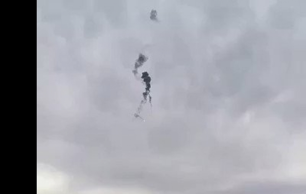 Ein SyAAF-Hubschrauber wurde über Krabby abgeschossen