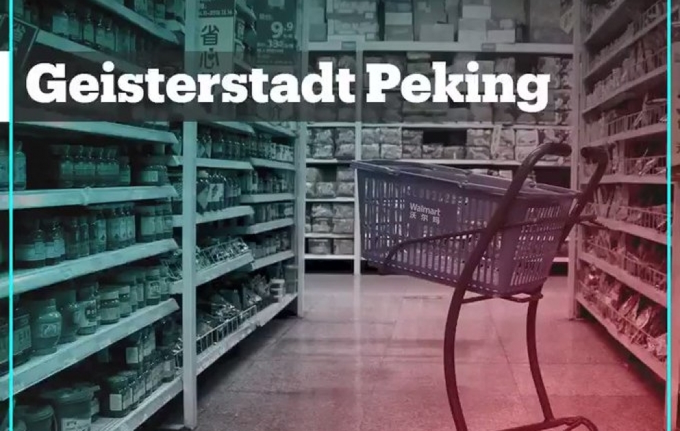 Der rasante Ausbruch des Coronavirus hat die 22-Millionen-Metropole Peking in eine Geisterstadt verwandelt.