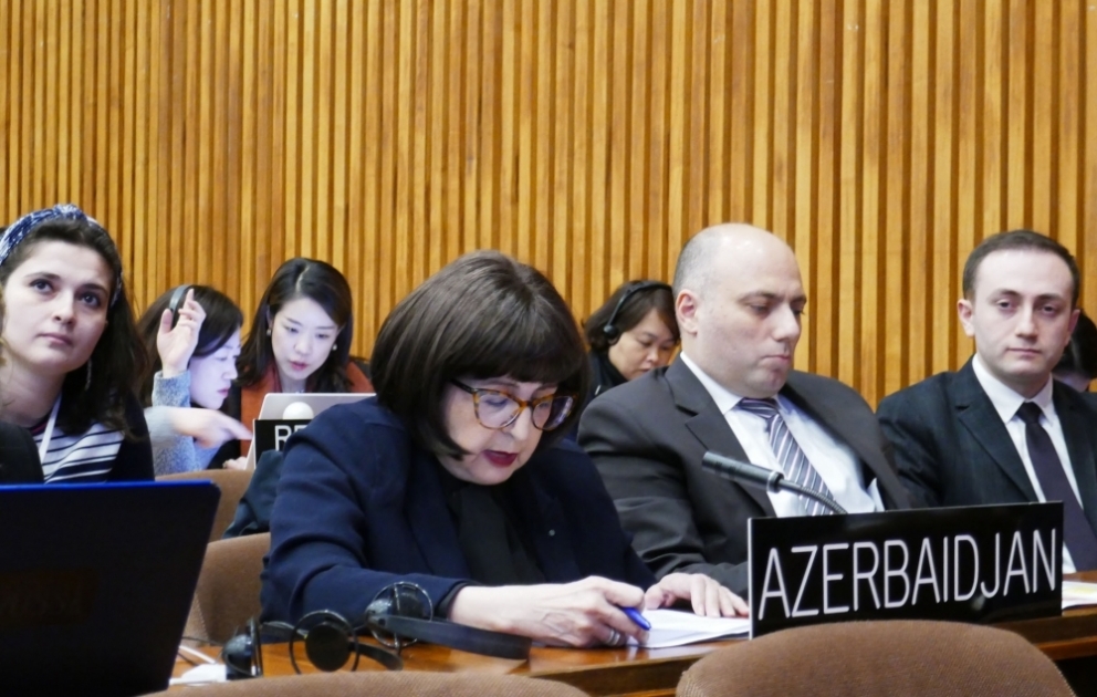 UNESKO-da Azərbaycanın mədəni özünüifadə müxtəlifliyinin təşviqi sahəsində həyata keçirdiyi layihələrdən danışılıb
