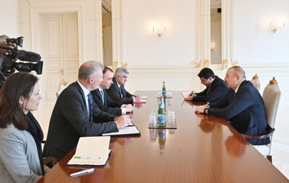 President Ilham Aliyev received delegation led by EU Special Representative