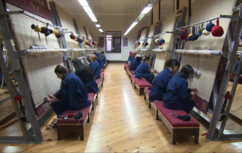 A total of 768 square meters of carpets woven in Guba branch of "Azerkhalcha"