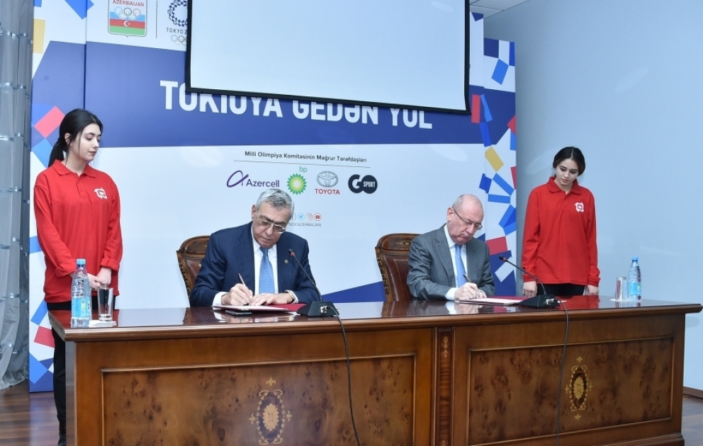 Milli Olimpiya və Milli Paralimpiya komitələri arasında əməkdaşlığa dair memorandum imzalanıb