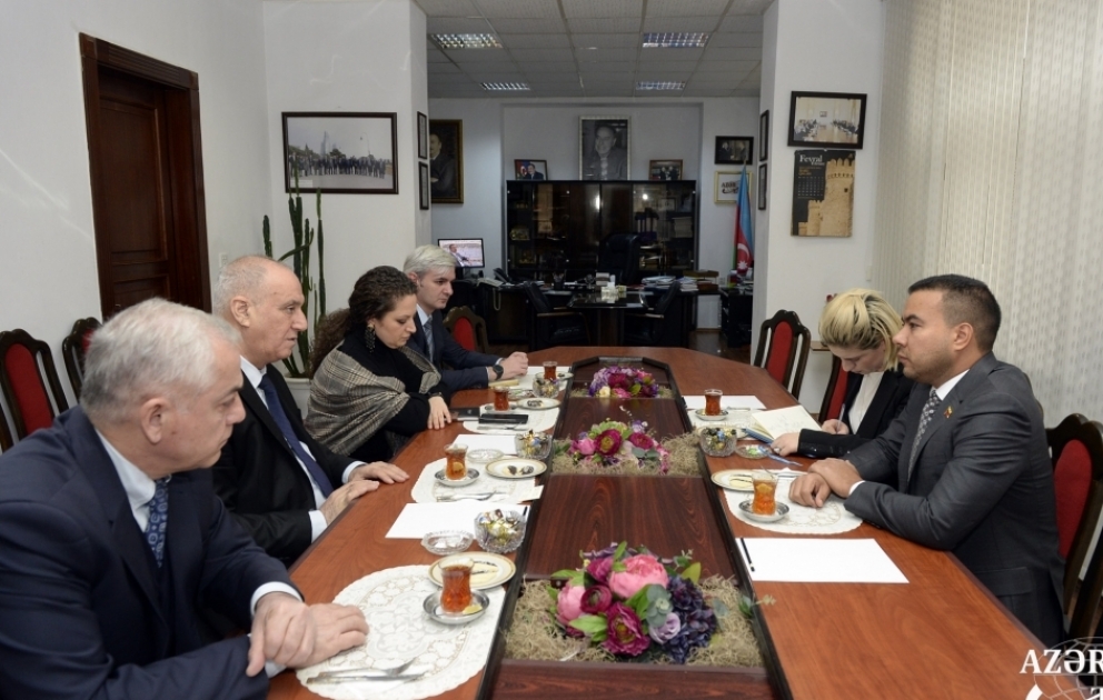 Venesuelanın Azərbaycandakı səfiri AZƏRTAC-da olub