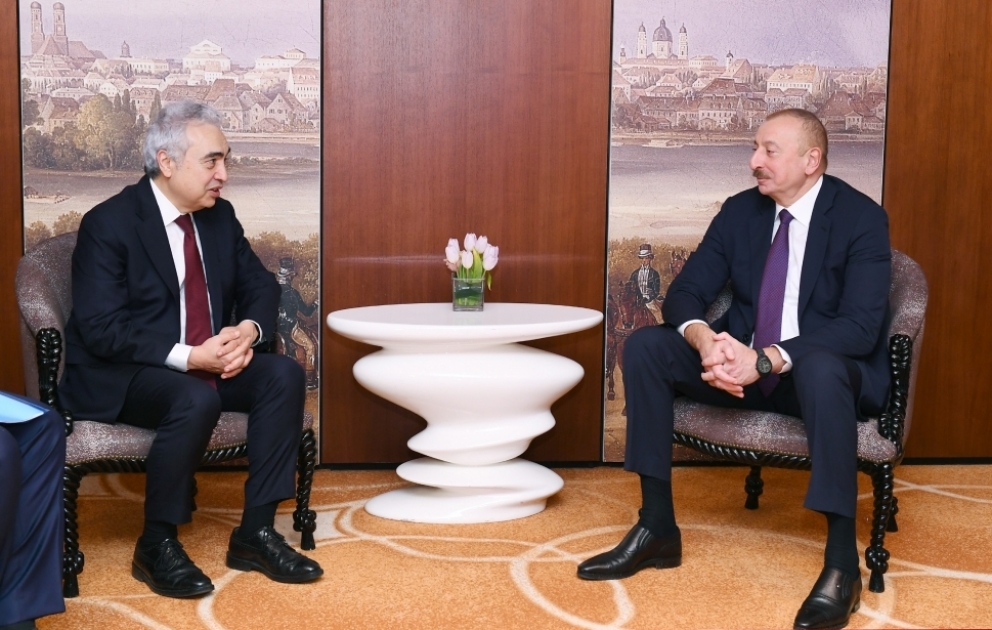 Prezident İlham Əliyev Beynəlxalq Enerji Agentliyinin icraçı direktoru ilə görüşüb