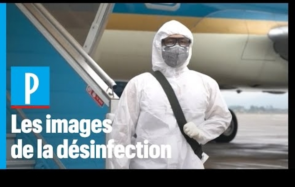 Coronavirus : en Asie, les images de la désinfection massive des rues