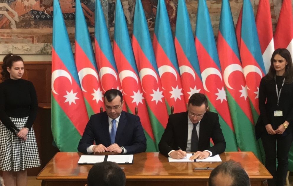 Azərbaycan və Macarıstan Hökumətləri arasında iqtisadi əməkdaşlıq üzrə birgə Komissiyanın 7-ci iclası keçirilib