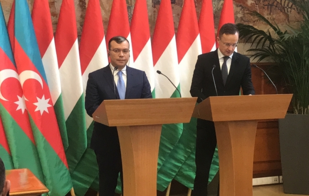 Macarıstan XİN-in başçısı: Mən Azərbaycanda tərəqqini izləməyi çatdıra bilmirəm