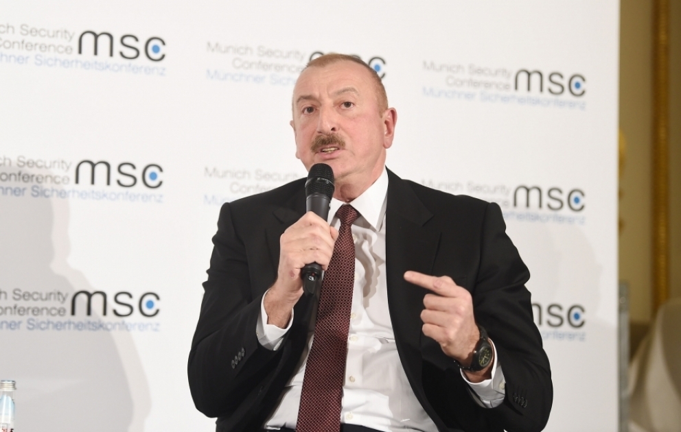Ilham Aliyev explained why the capital of Nagorno-Karabakh doesn't have an ancient Armenian name