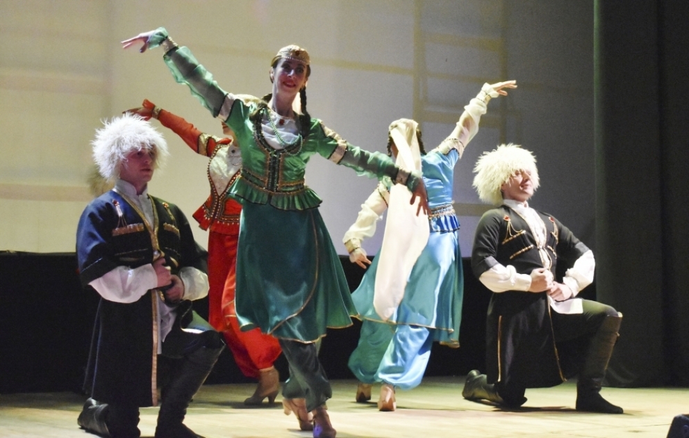 Ukraynada həmvətənlərimiz Sevgililər gününə həsr olunmuş konsertdə çıxış ediblər