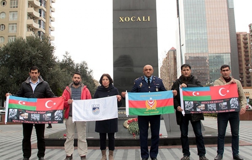 Des alpinistes militaires azerbaïdjanais participent à l’expédition «Justice pour Khodjaly»