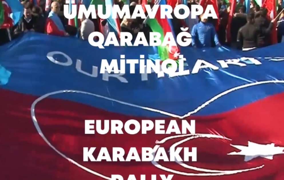 Berlində ümumavropa Qarabağ mitinqi - 
  ANONS