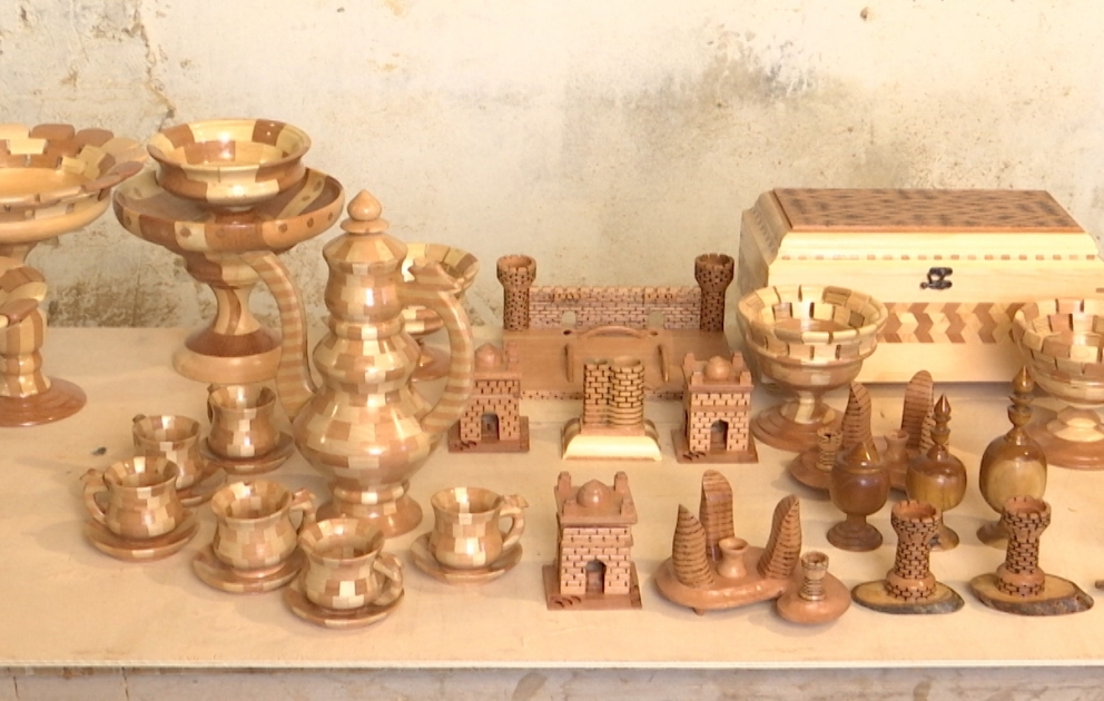 Chingiz Mammadov’s carpentry workshop - handicrafts made of wood