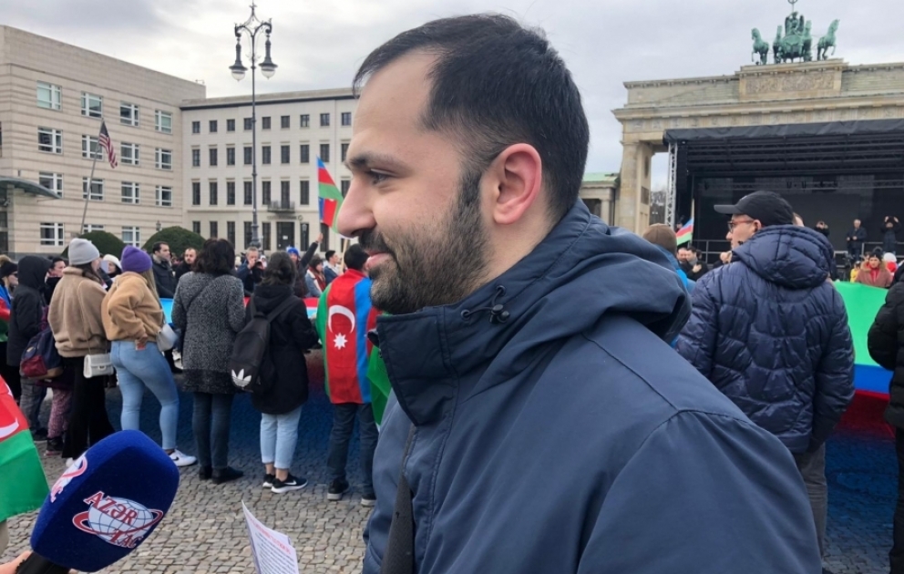 Bugünkü aksiyada çox sayda həmvətənimiz iştirak edir