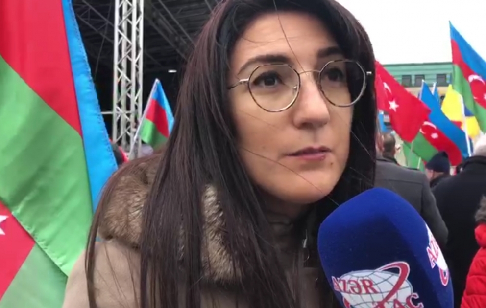 Xocalı soyqırımı ilə bağlı həqiqətləri dünya ictimaiyyətinə çatdırmaq üçün toplanmışıq
